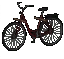 File:Furniture Red Wall Mounted Bicycle.png