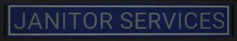 File:Janitor Services sign.jpg