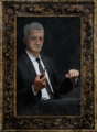 A portrait of Jeff Walter found in the Rosenthal's Villa