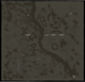 The map itself has several symbols on the terrain that it that can be seen on the wasteland notes and possibly Elo hideout symbols.