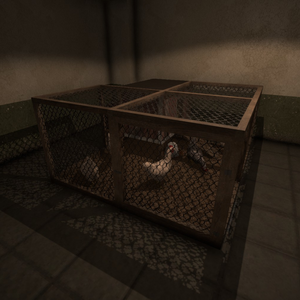 Large Chicken Coop Available to buy for 880 at Möbelmann Furnitures Can fit 9 chickens