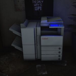 Copy machine, Hostel Warehom