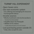 Slideshow outlining Turnip Hill's real purpose.
