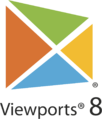 Viewports 8 Operating System logo