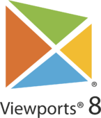 Viewports 8 Operating System logo