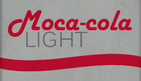 Current logo for Moca-cola LIGHT