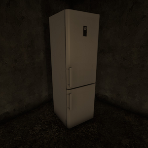 Modern Refrigerator Available to buy for 438 at Samuel Jonasson's Has 64 item slots; 32 Refrigerated, 32 Freezing